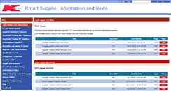 Desktop Screenshot of et.supplier.kmart.com.au